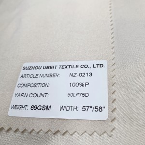 50D x 75D stretch chiffon crepe fabric