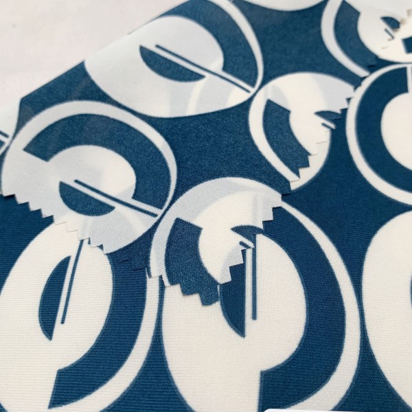 Geometric Printed Fabric for Modern Hijab